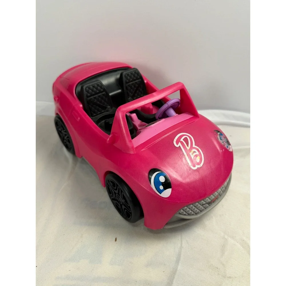 Fisher Price Little People Barbie Convertible Pink Car Vehicle Toy HJN54